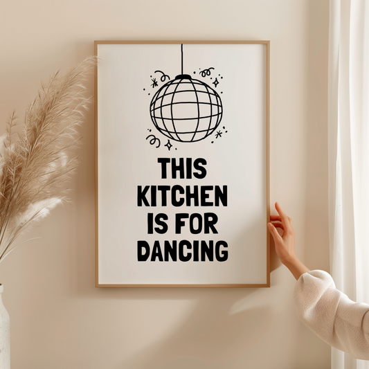 This kitchen is for Dancing