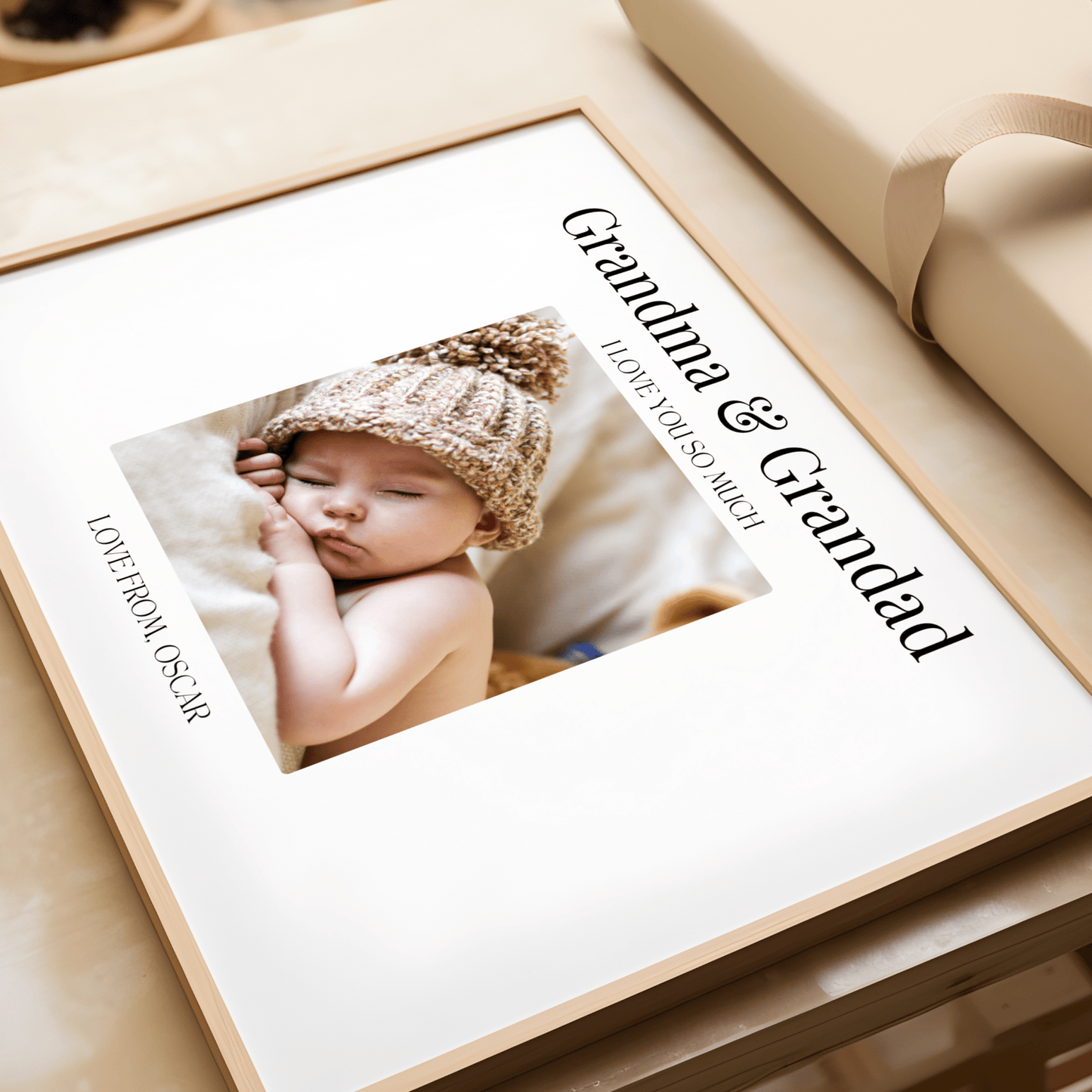 Personalised Grandma & Grandad Photo - ThePaperHighland