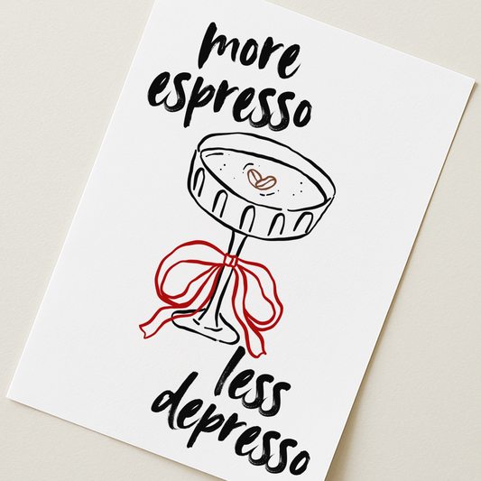 More Espresso Less Depresso