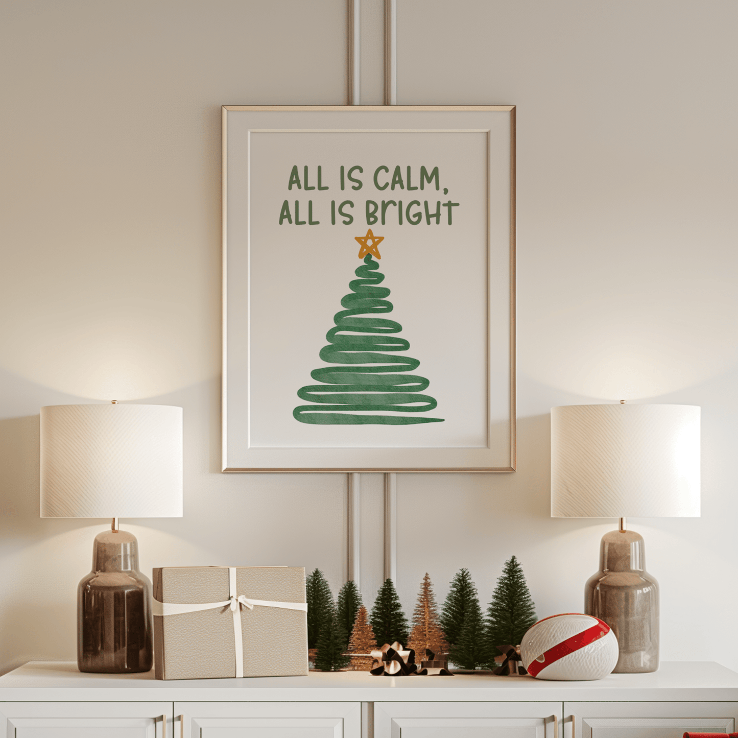 All Is Calm, All Is Bright - ThePaperHighland