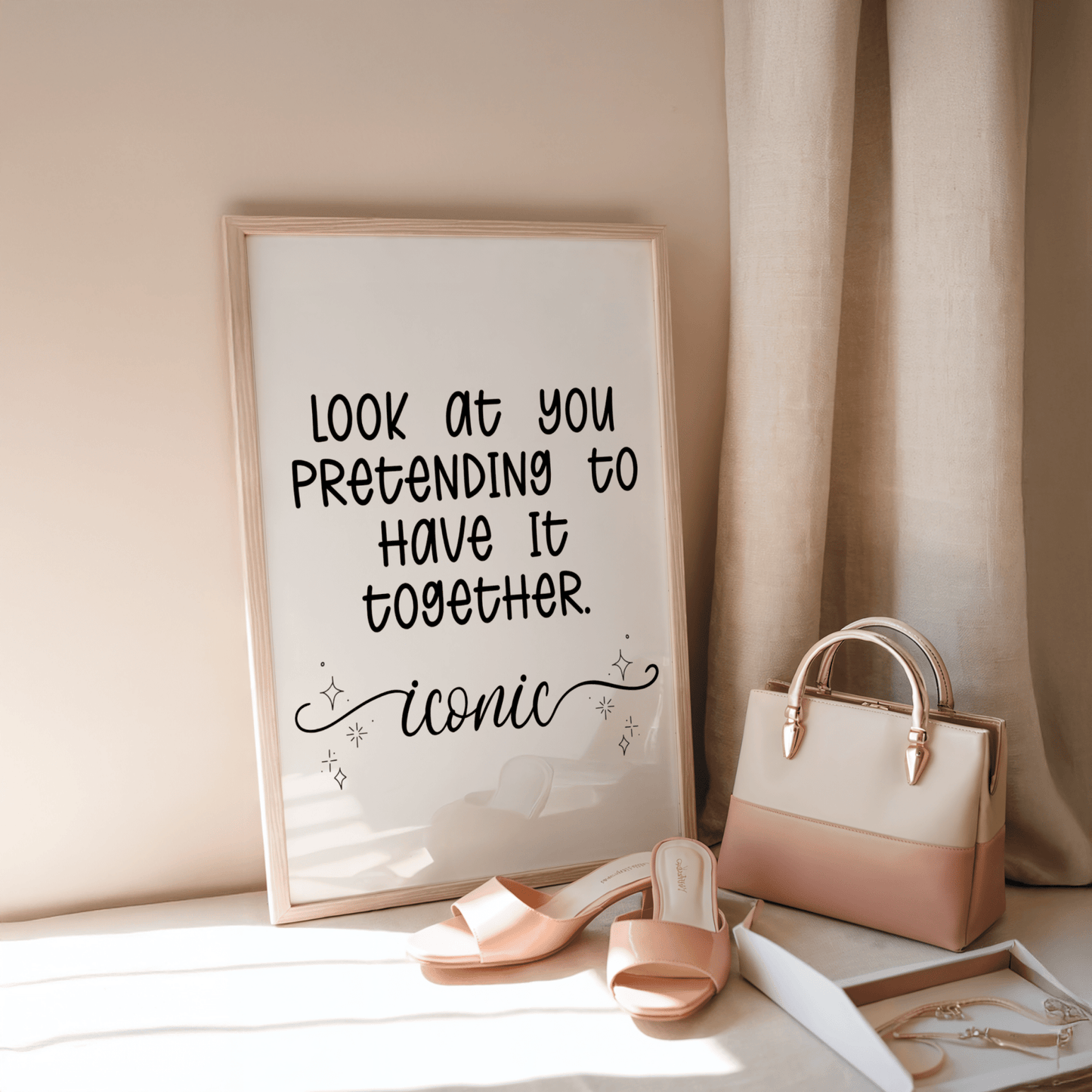 Look at You Pretending to Have It Together - ThePaperHighland