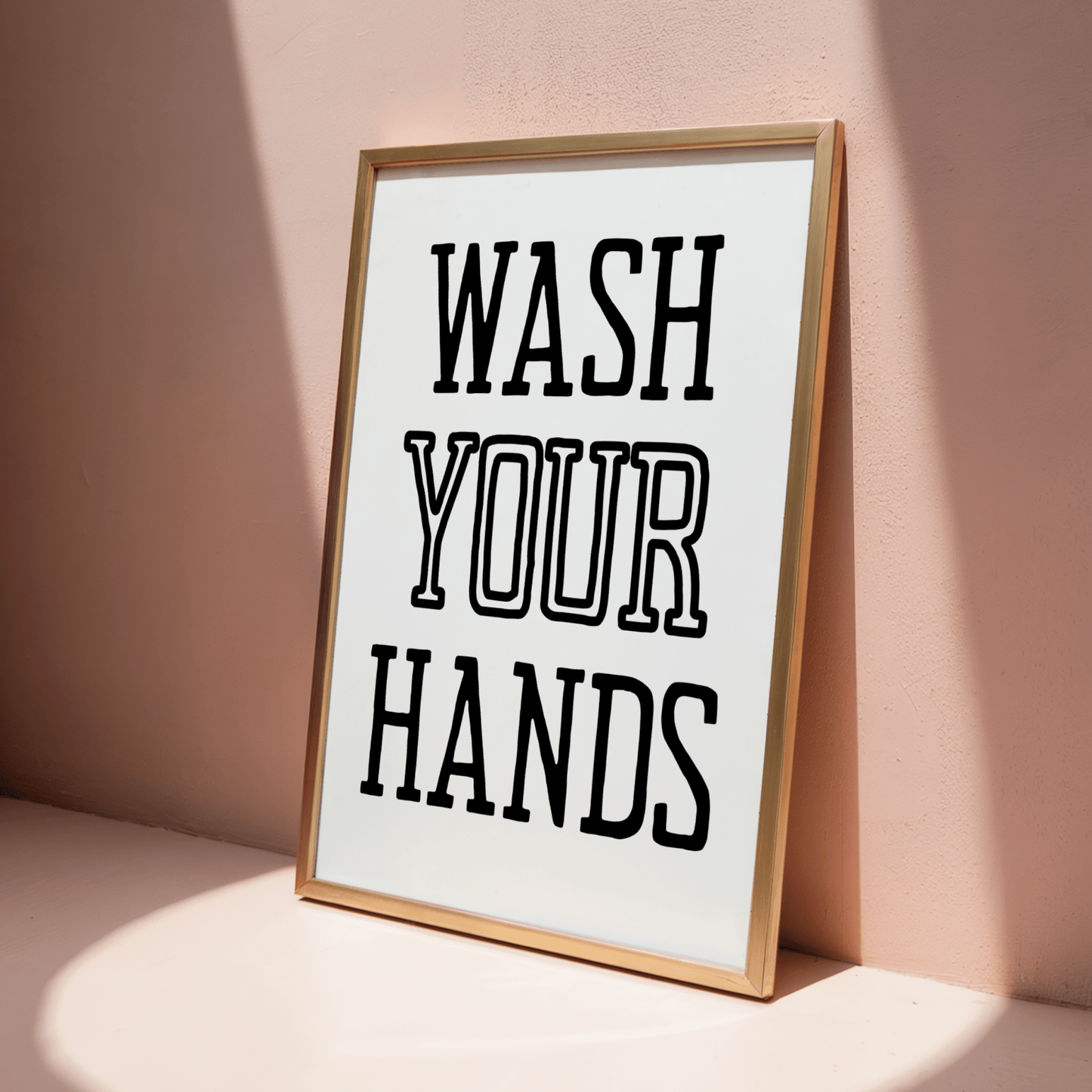 Wash Your Hands - ThePaperHighland