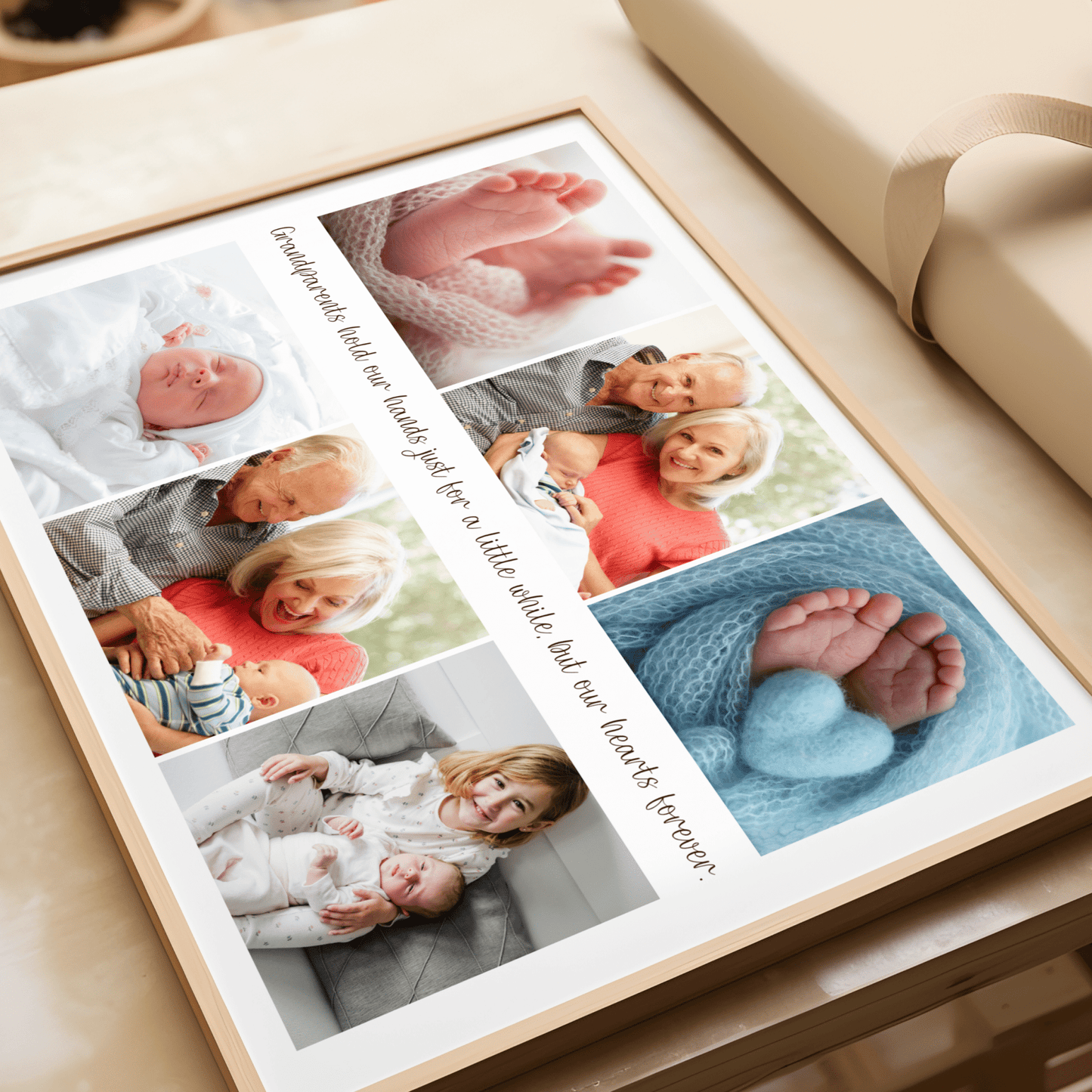 Personalised Grandparents Photo Collage - ThePaperHighland