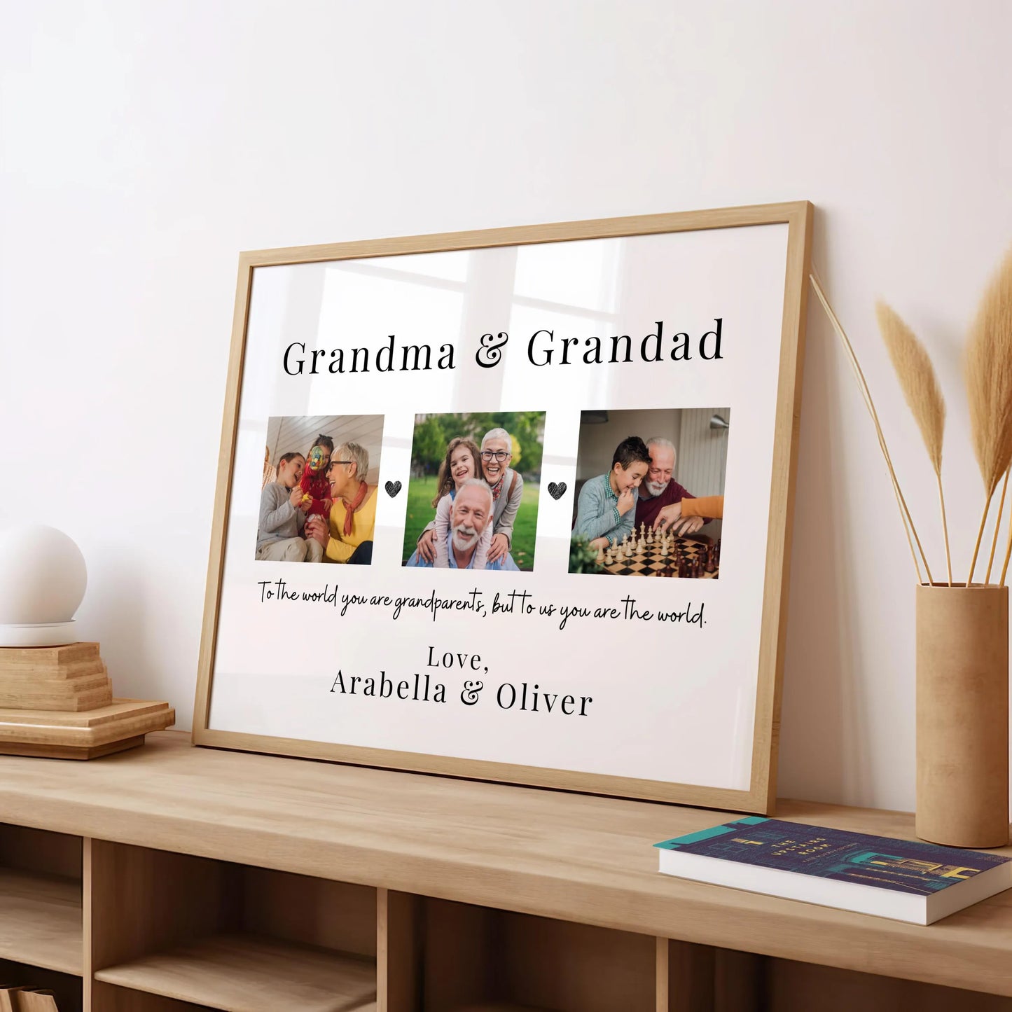 Grandma & Grandad Photo Collage - ThePaperHighland