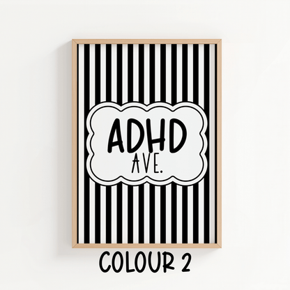 ADHD AVE. DIGITAL DOWNLOAD - ThePaperHighland
