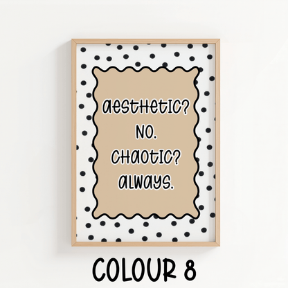 Aesthetic? No. Chaotic? Always. - ThePaperHighland