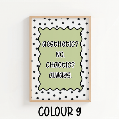 Aesthetic? No. Chaotic? Always. - ThePaperHighland