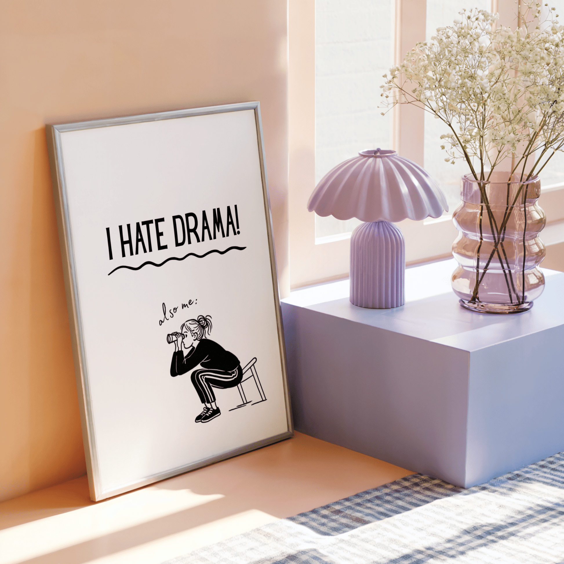 I Hate Drama - also me: - ThePaperHighland