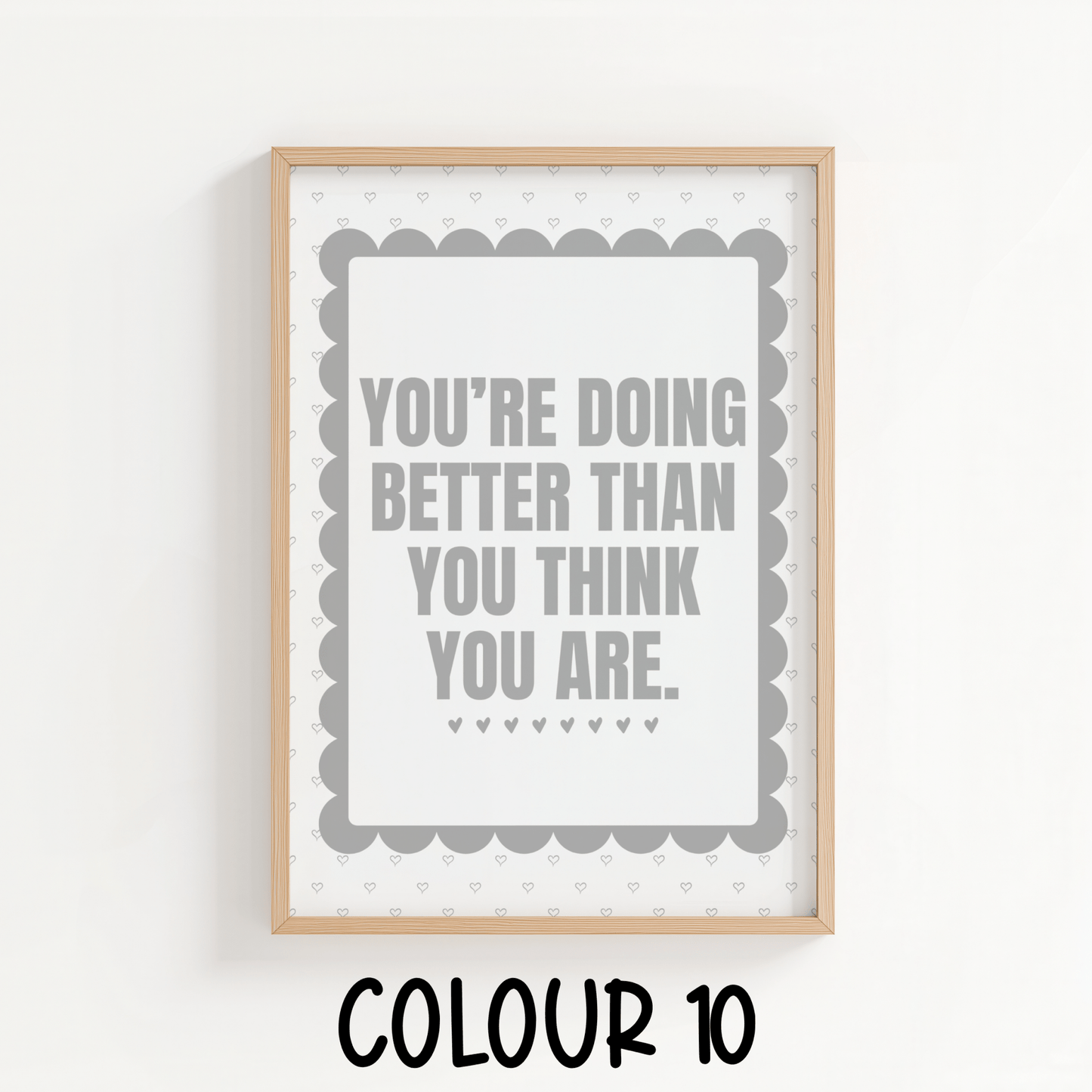 You're Doing Better Than You Think You Are - ThePaperHighland