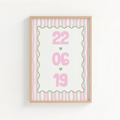 Pink & Green Date