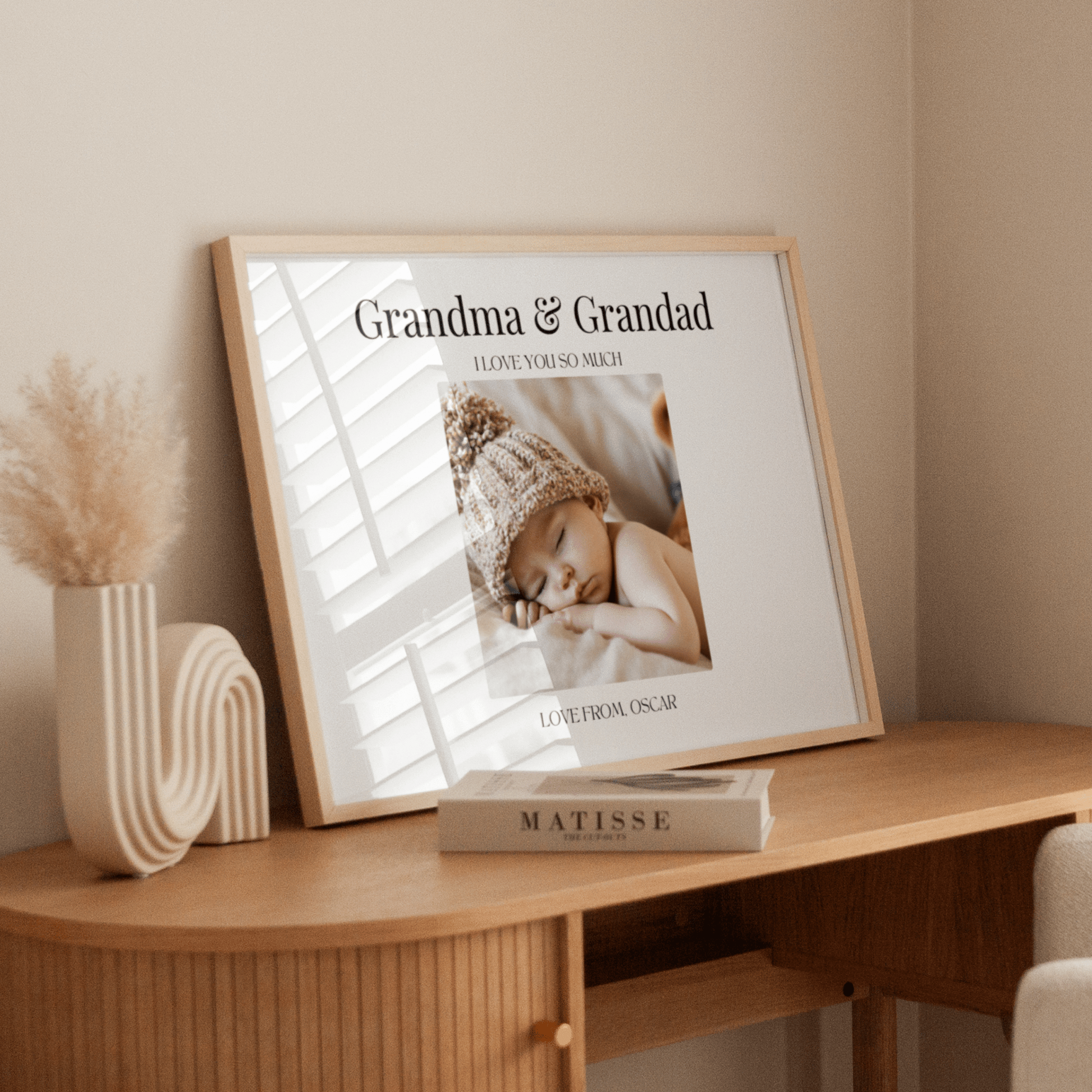 Personalised Grandma & Grandad Photo - ThePaperHighland