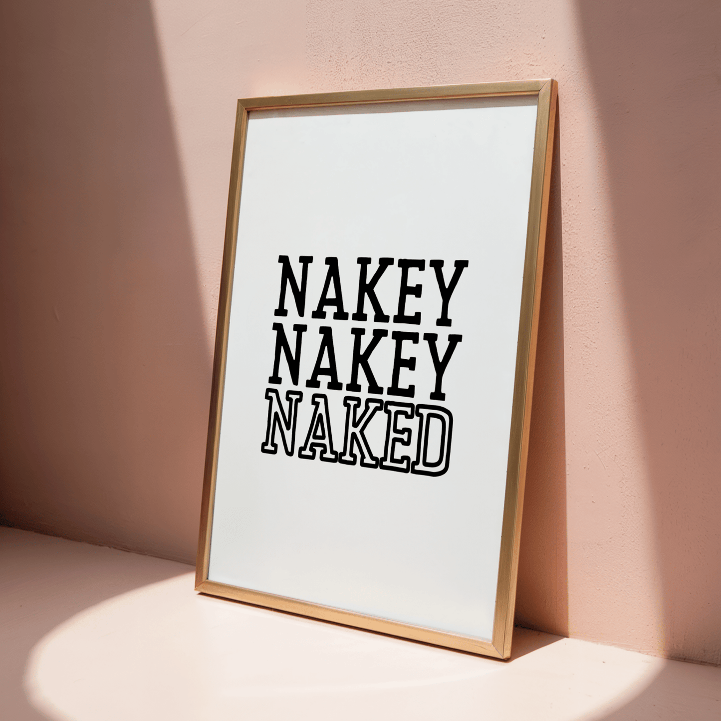 Nakey Nakey Naked - ThePaperHighland