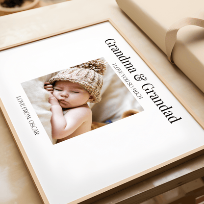 Personalised Grandma & Grandad Photo - ThePaperHighland