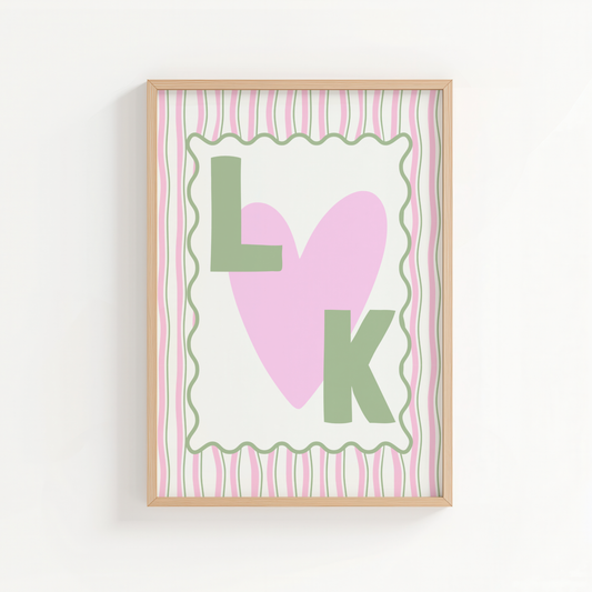 Initials Print
