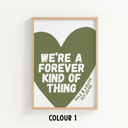 We’re a Forever Kind of Thing - ThePaperHighland