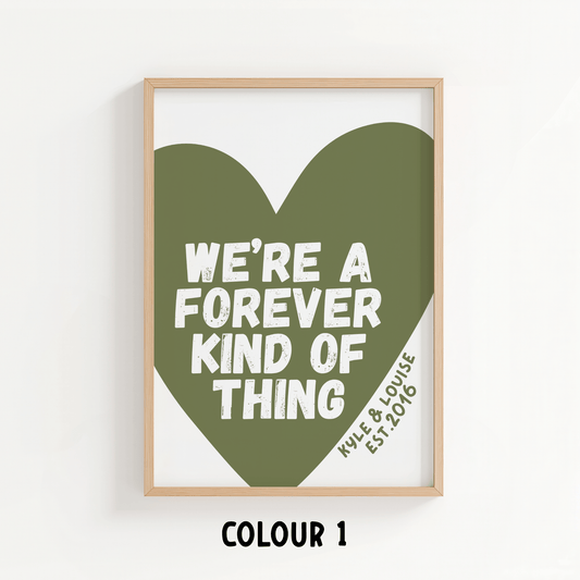 We’re a Forever Kind of Thing - ThePaperHighland