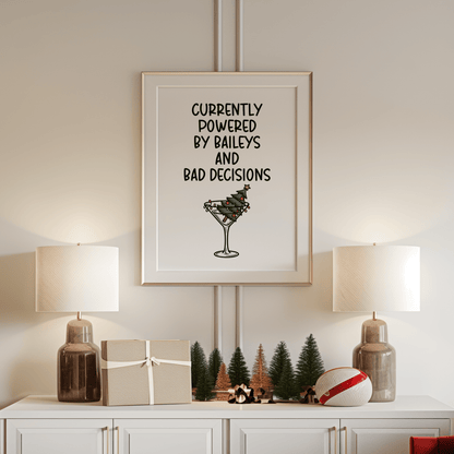 Powered by Baileys and Bad Decisions - ThePaperHighland