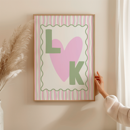 Initials Print