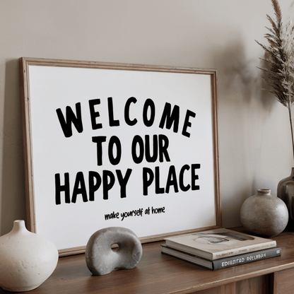 Welcome to our happy place – make yourself at home - ThePaperHighland