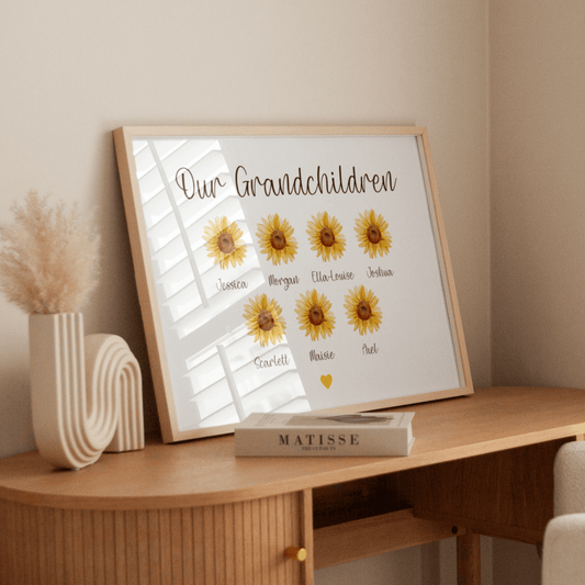 Our Grandchildren Sunflowers - ThePaperHighland
