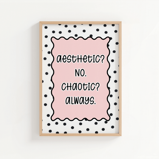 Aesthetic? No. Chaotic? Always. - ThePaperHighland