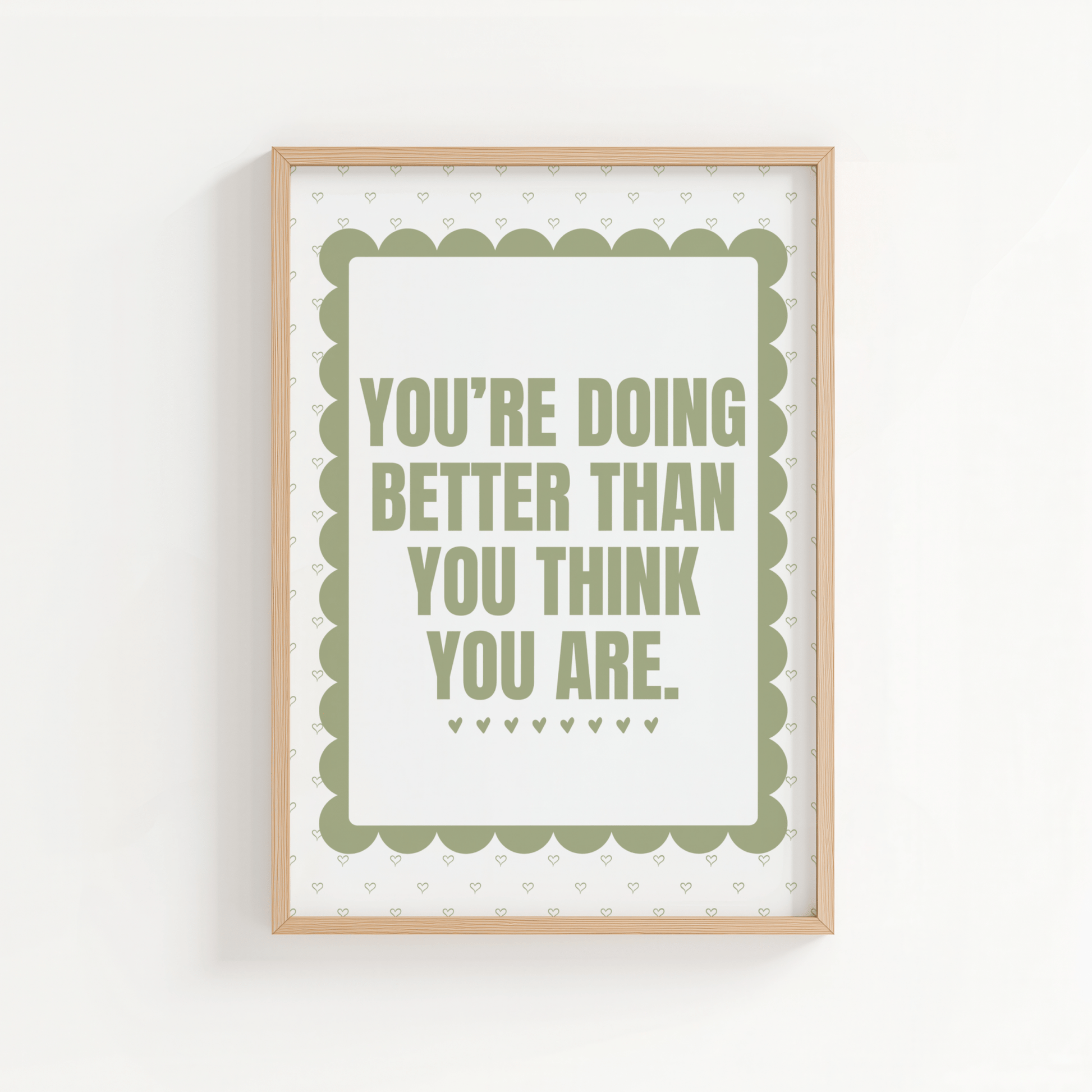 You're Doing Better Than You Think You Are - ThePaperHighland