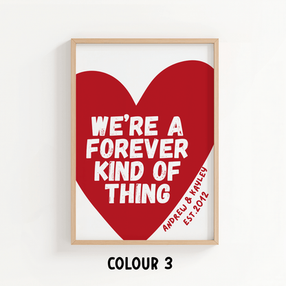 We’re a Forever Kind of Thing - ThePaperHighland