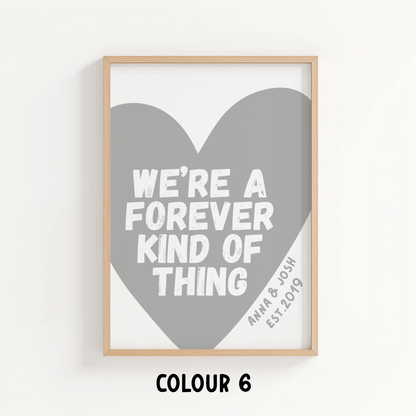We’re a Forever Kind of Thing - ThePaperHighland