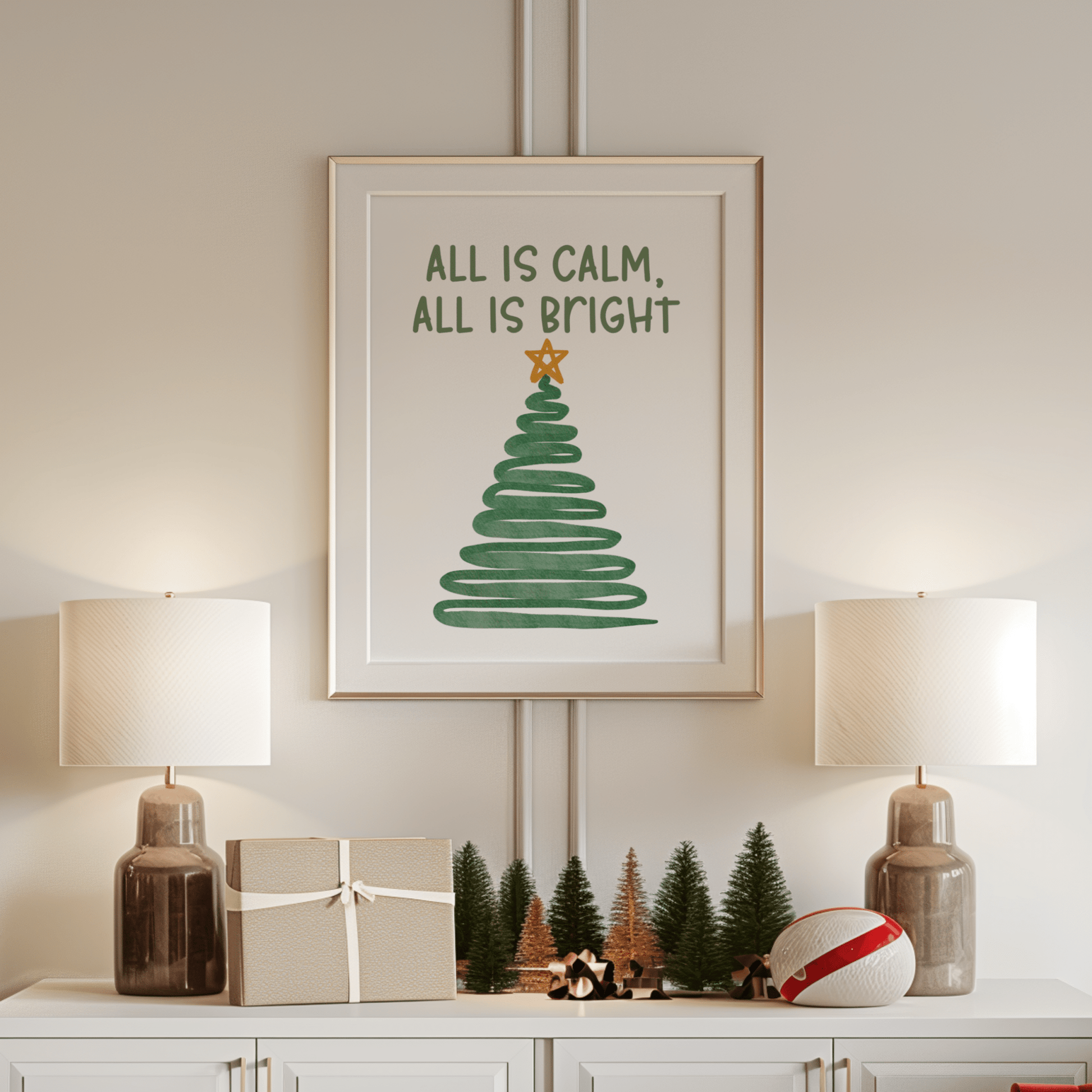 All Is Calm, All Is Bright - ThePaperHighland