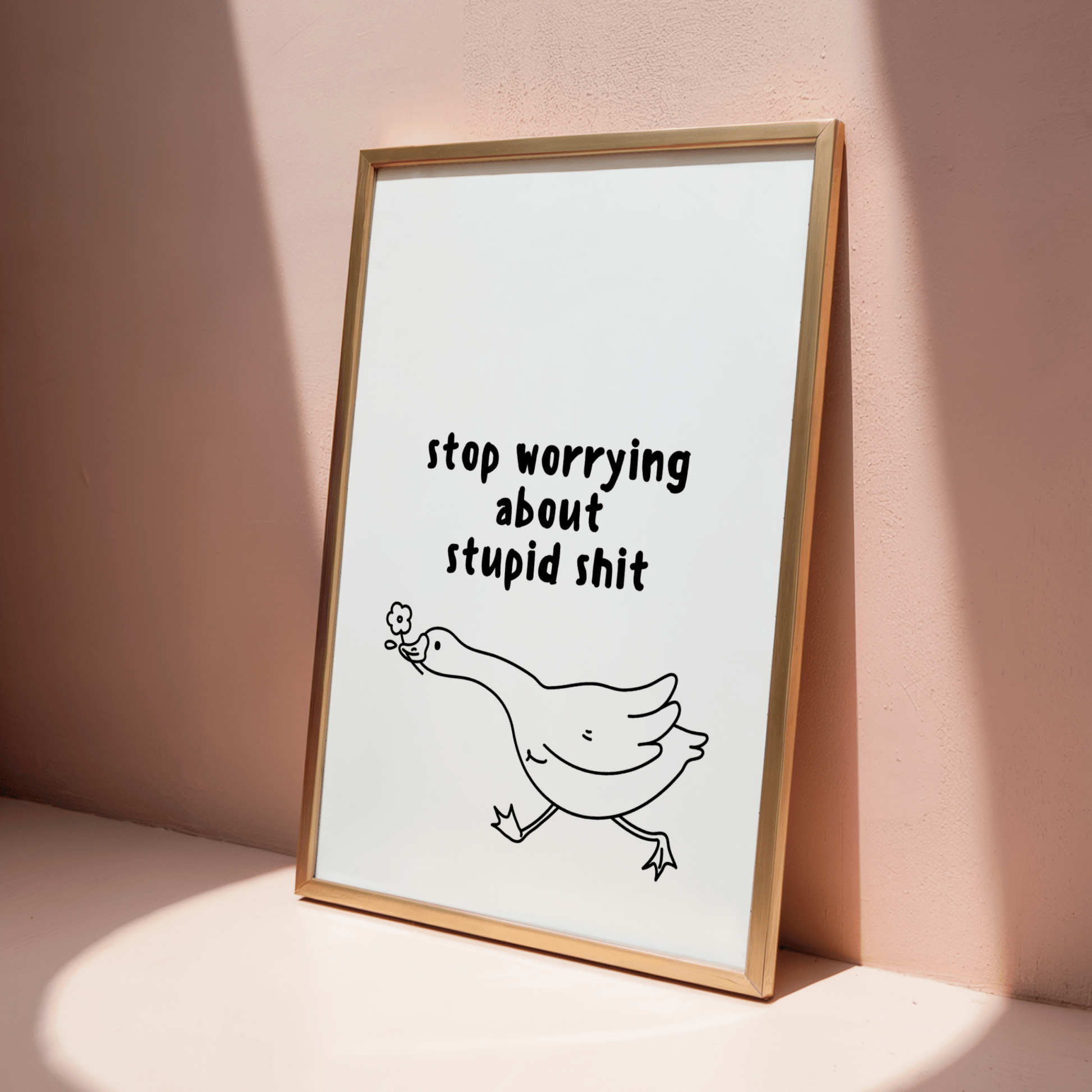 Stop Worrying About Stupid Sh*t - ThePaperHighland