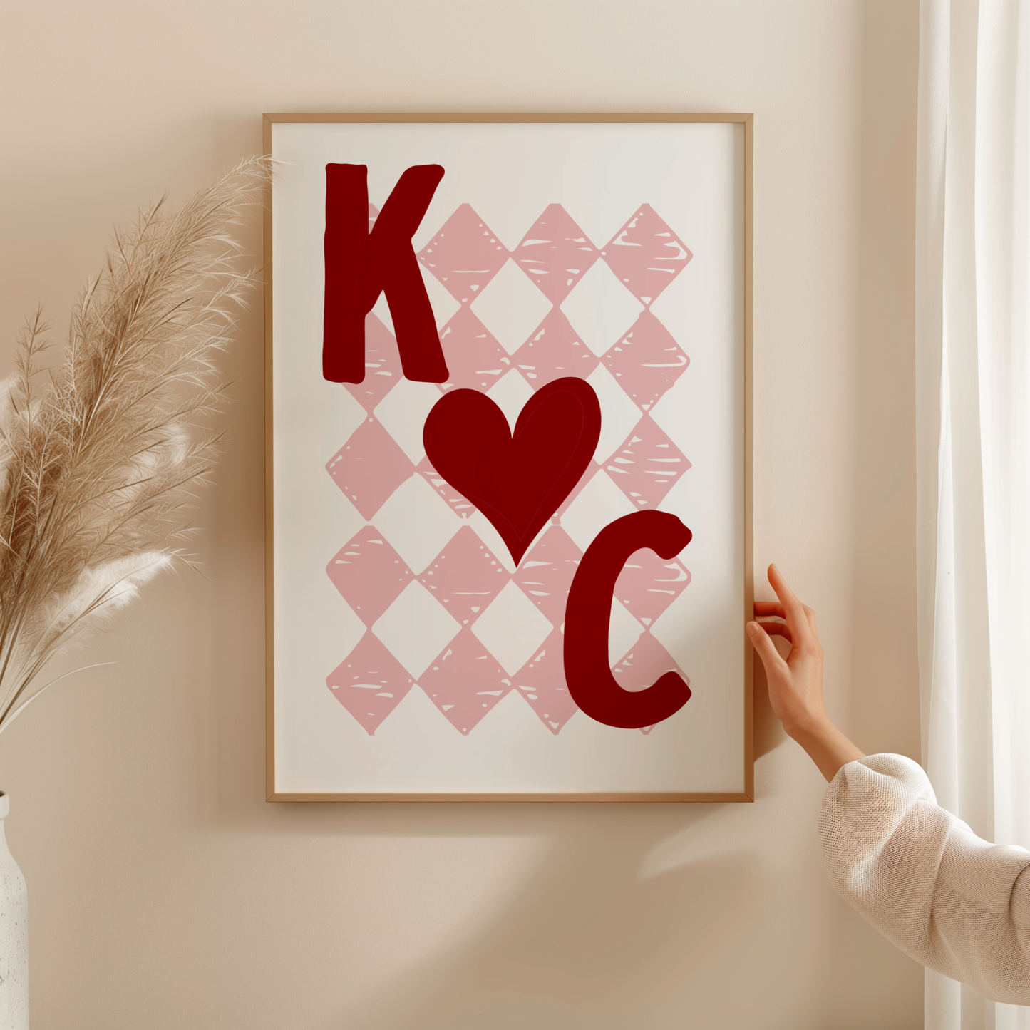 Couple Initials Heart