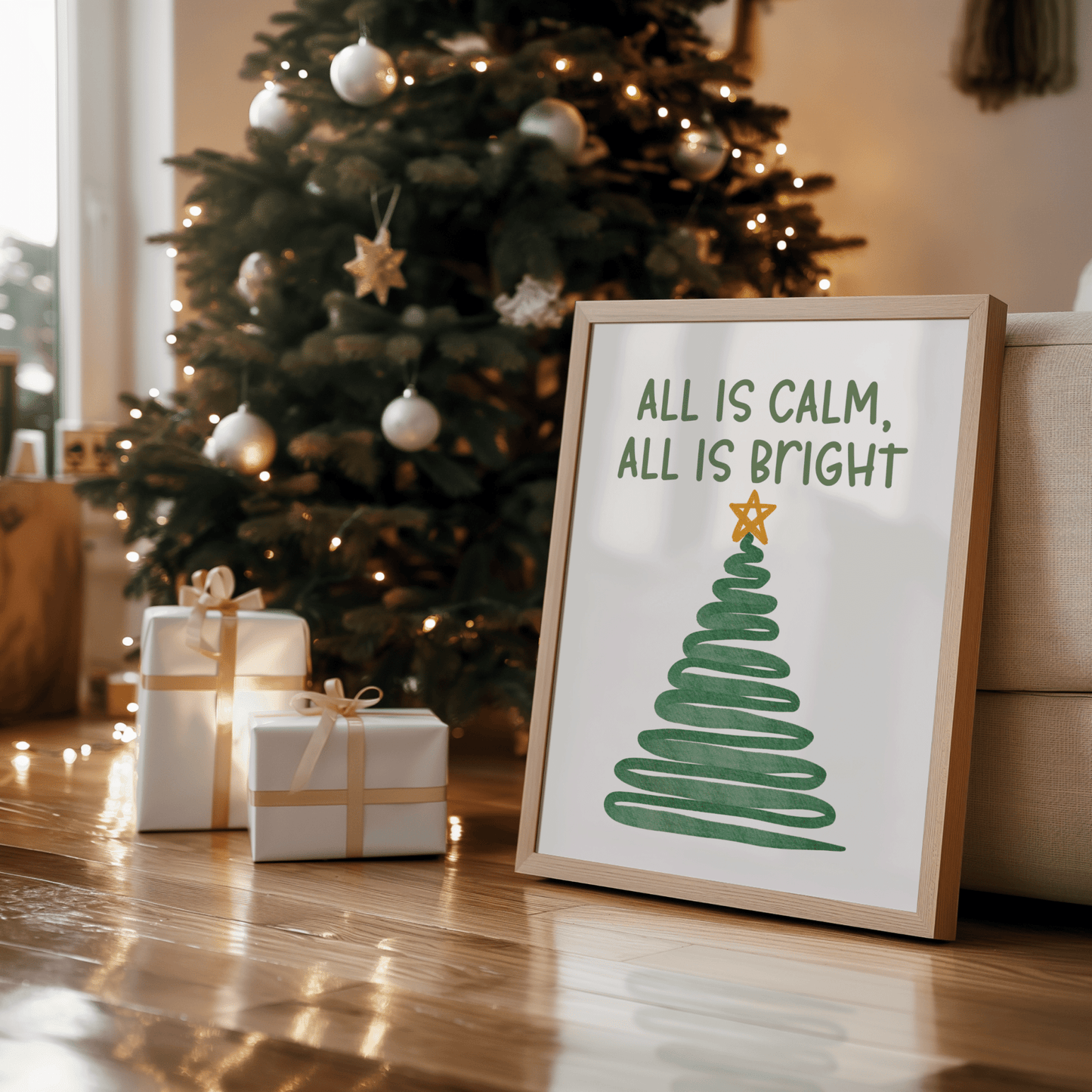 All Is Calm, All Is Bright - ThePaperHighland