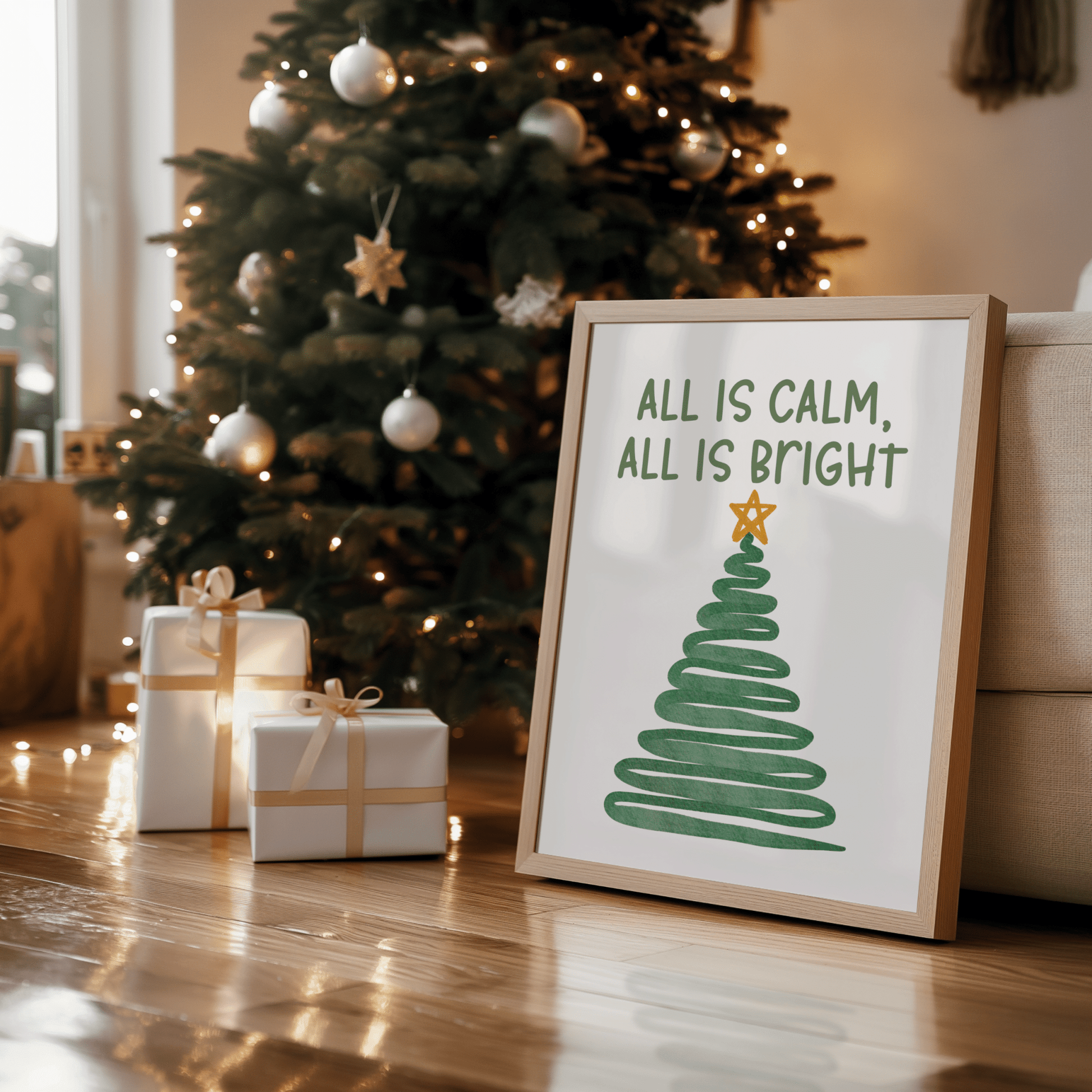 All Is Calm, All Is Bright - ThePaperHighland