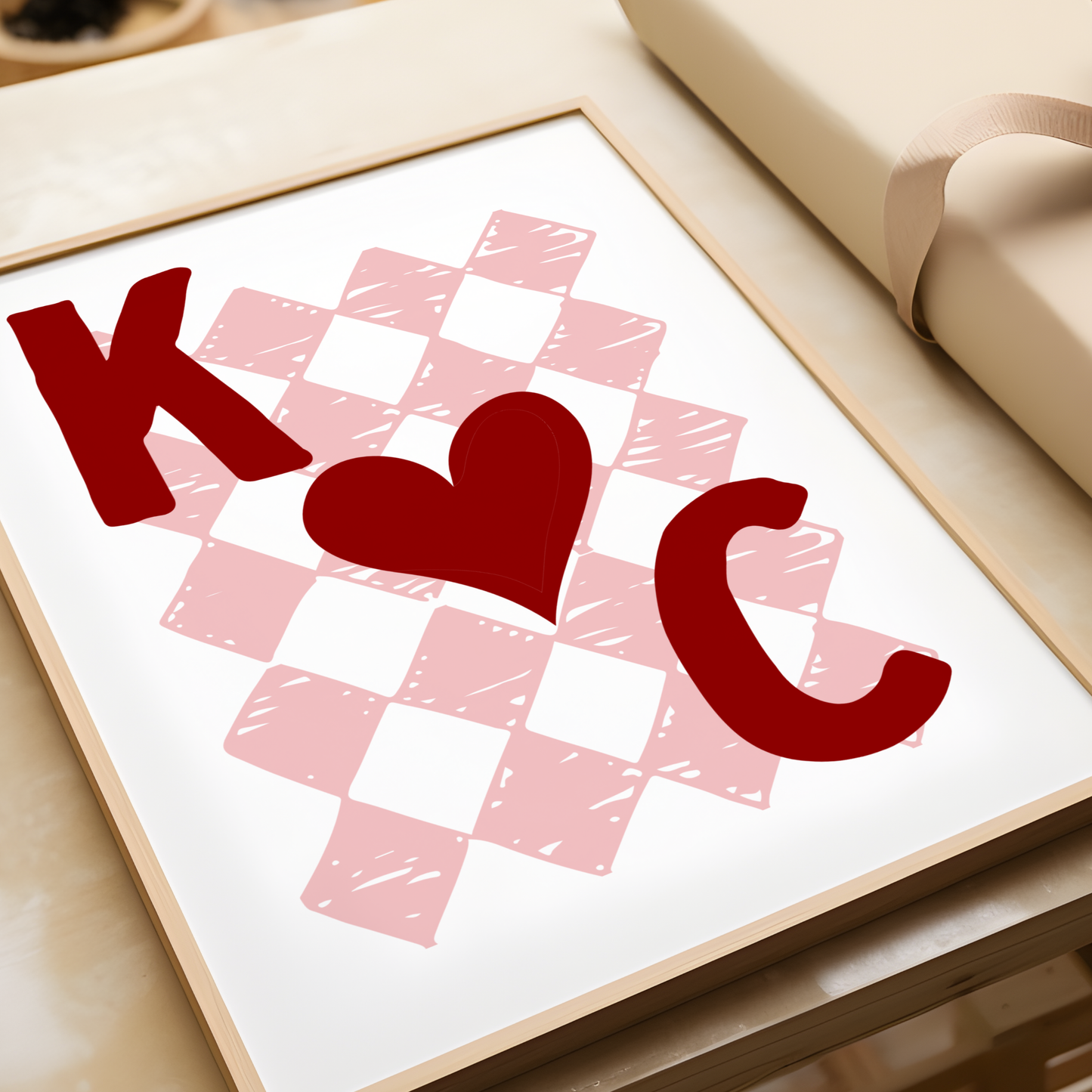 Couple Initials Heart