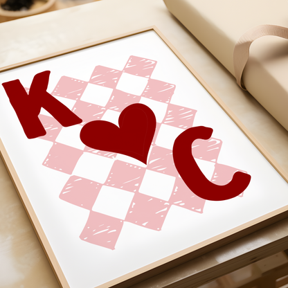 Couple Initials Heart