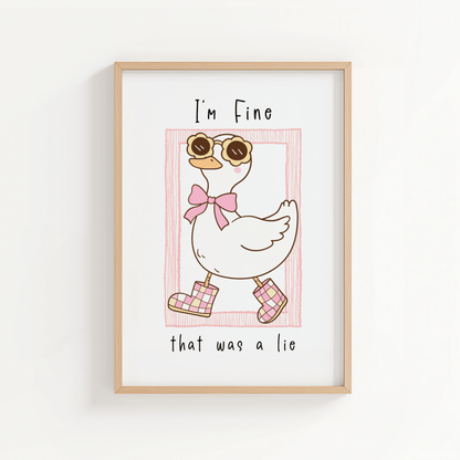 I’m Fine - That Was a Lie - ThePaperHighland