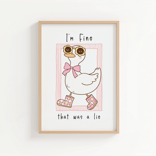 I’m Fine - That Was a Lie - ThePaperHighland