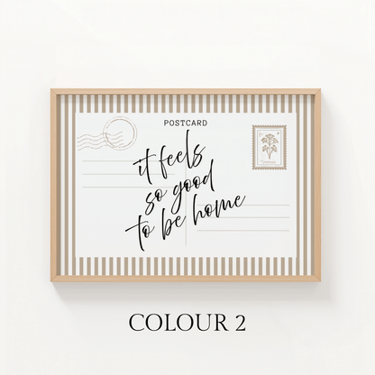 It Feels So Good to Be Home - ThePaperHighland