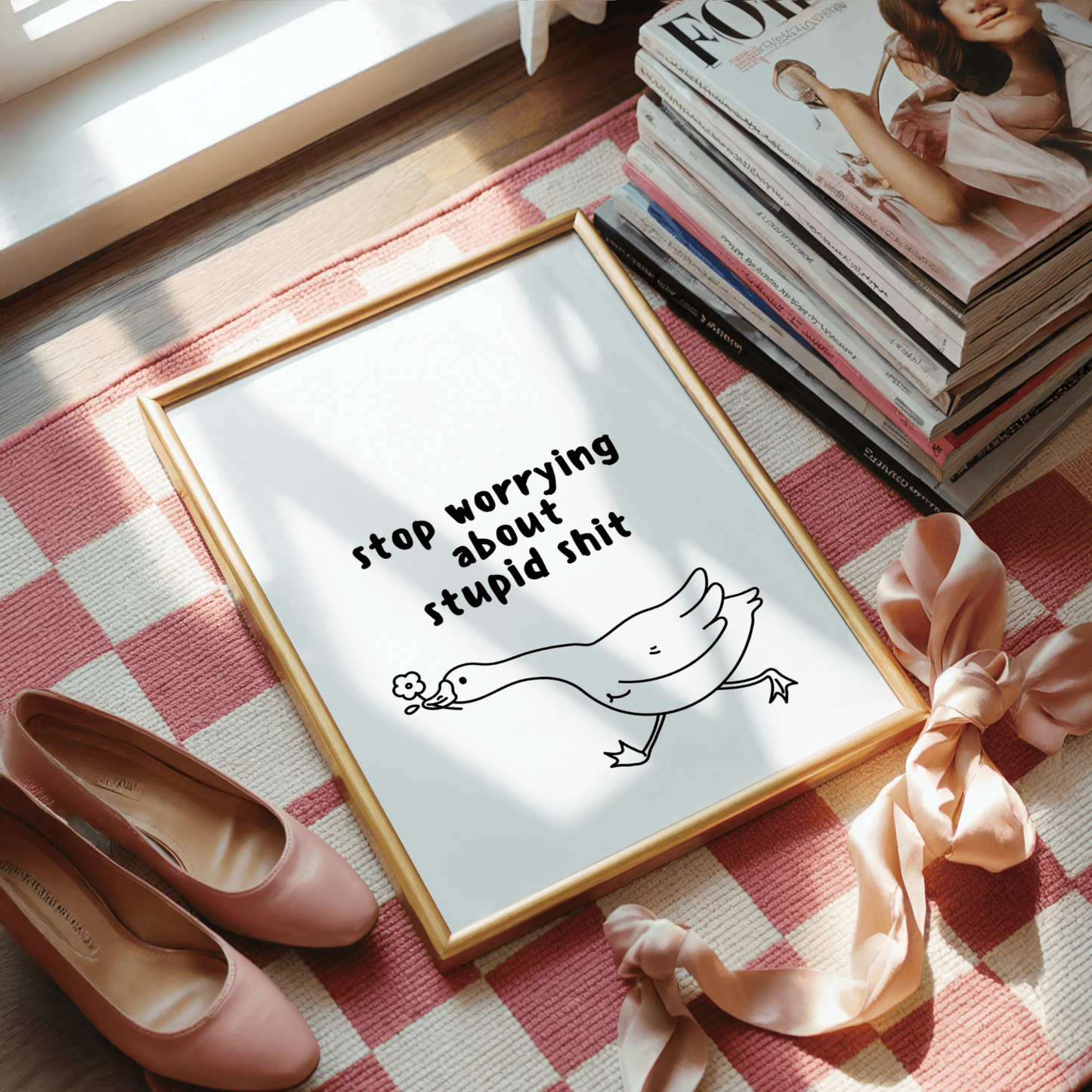 Stop Worrying About Stupid Sh*t - ThePaperHighland