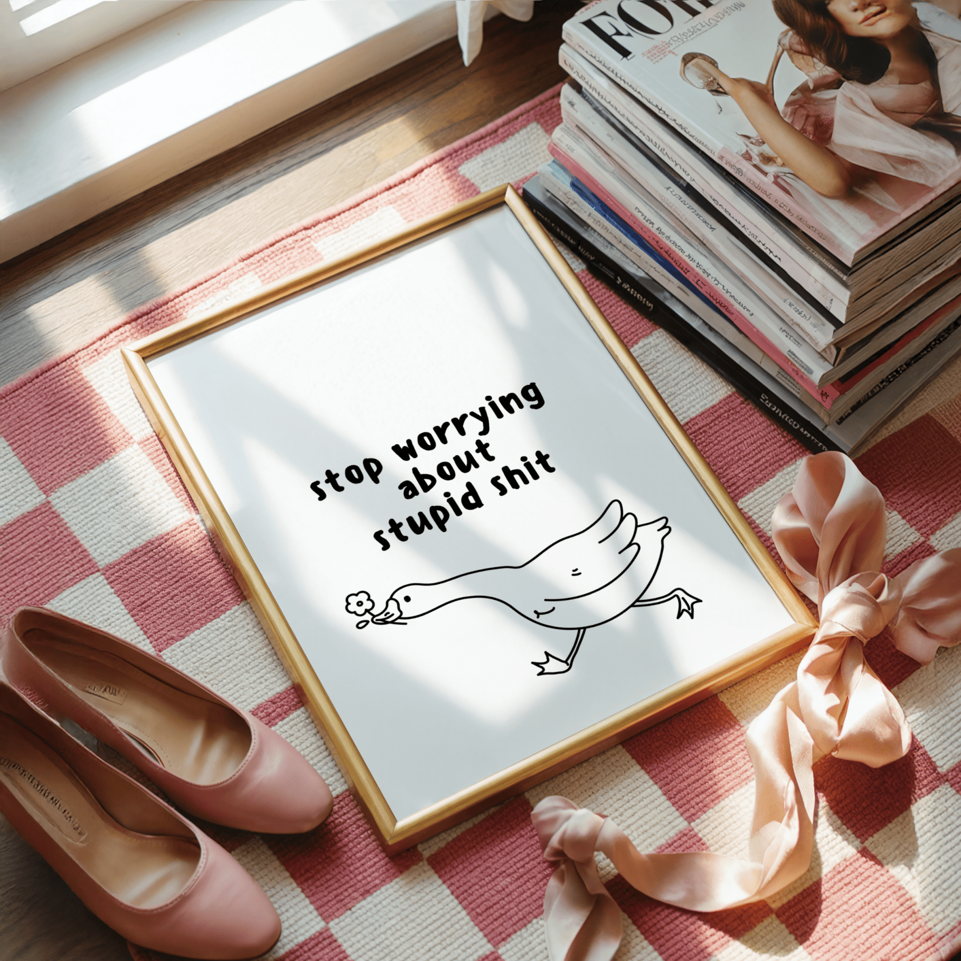 Stop Worrying About Stupid Sh*t - ThePaperHighland