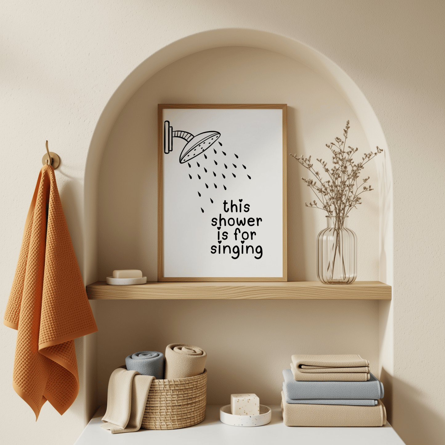 This Shower Is For Singing - ThePaperHighland