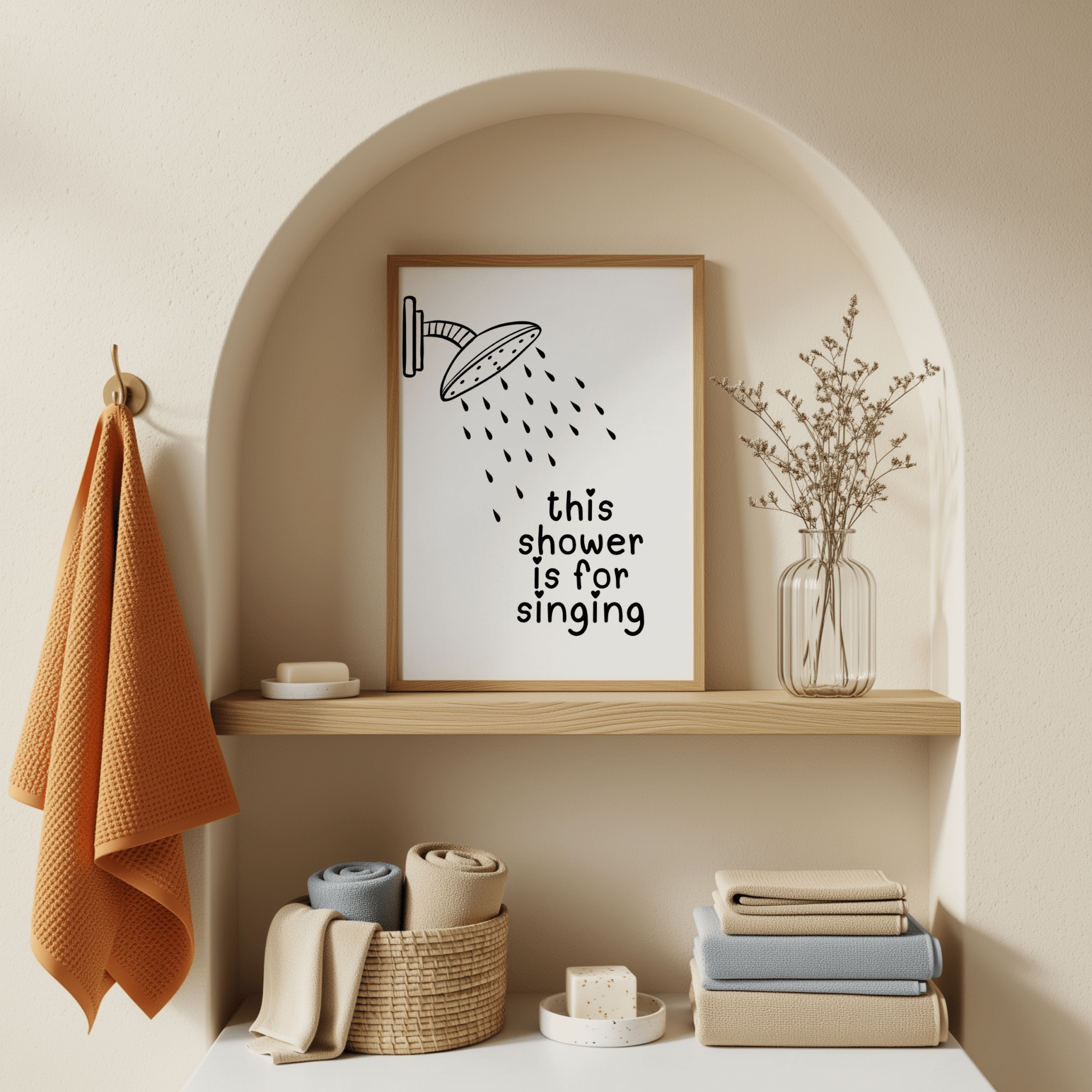 This Shower Is For Singing - ThePaperHighland