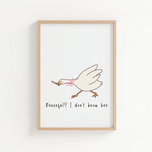 Peaceful? I Don’t Know Her - ThePaperHighland