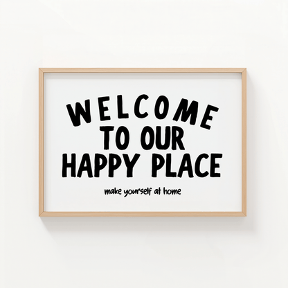 Welcome to our happy place – make yourself at home - ThePaperHighland