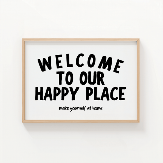 Welcome to our happy place – make yourself at home - ThePaperHighland