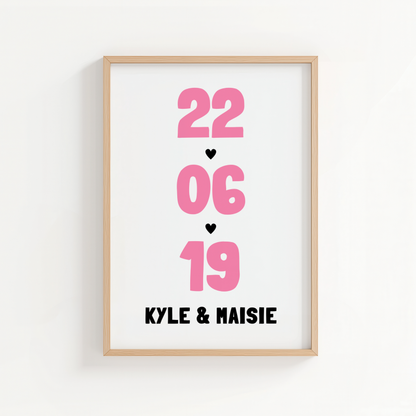 Pink Date & Names