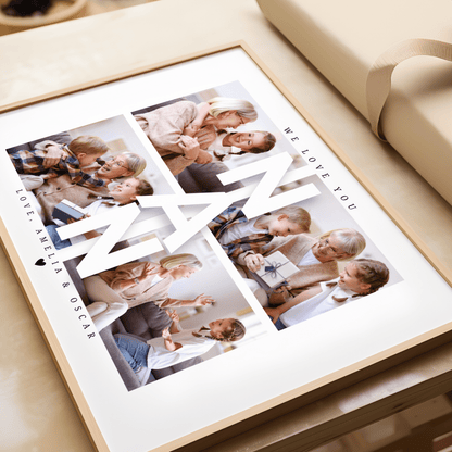 Personalised Nan Photo Collage - ThePaperHighland