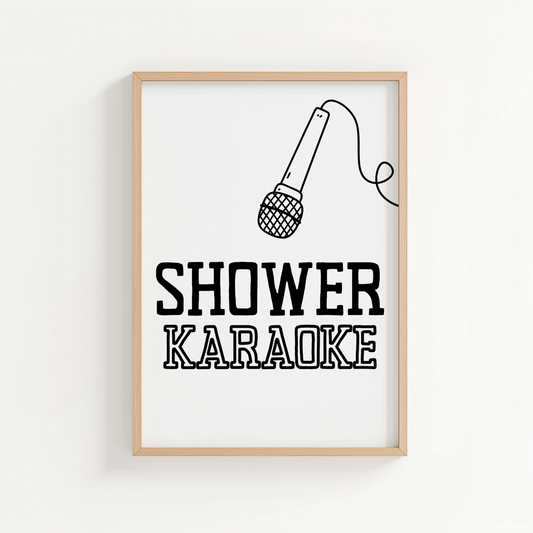 Shower Karaoke - ThePaperHighland