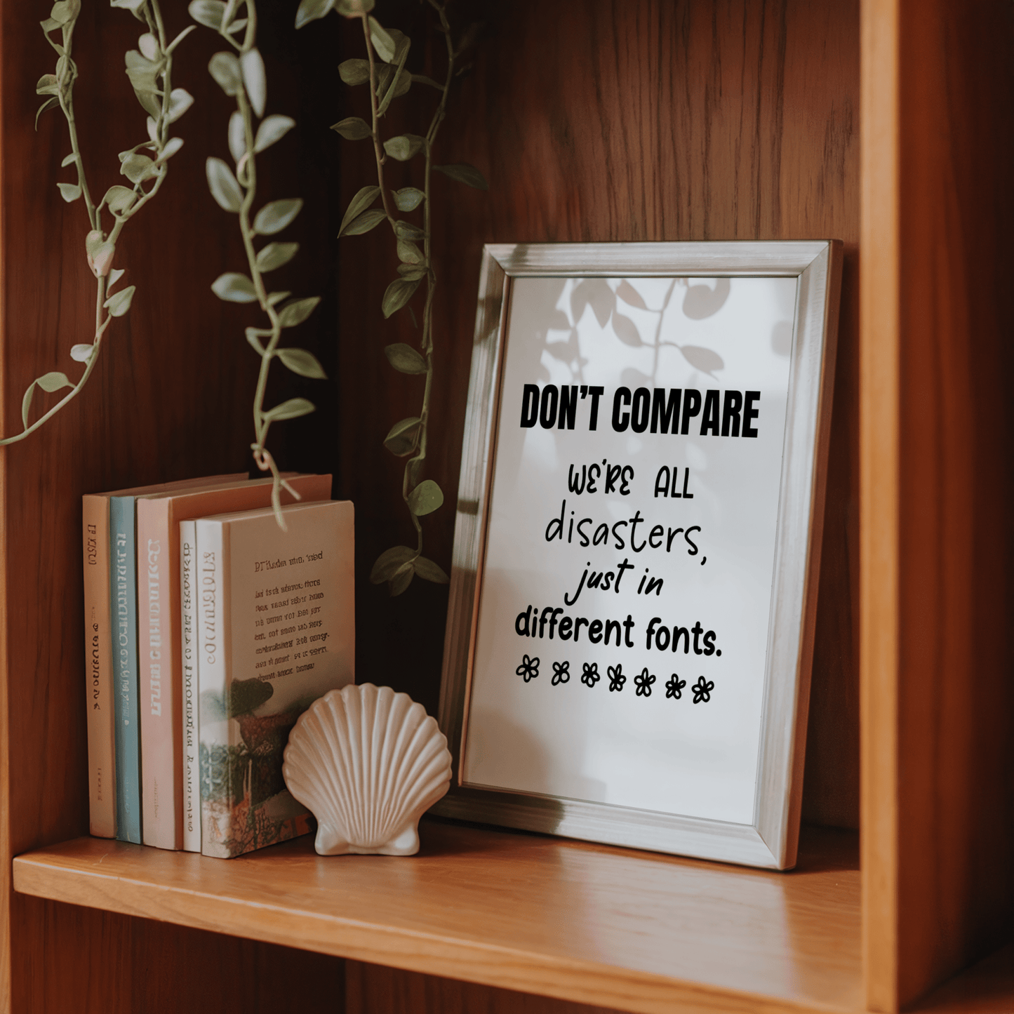 Don’t Compare - We’re All Disasters Just in Different Fonts - ThePaperHighland