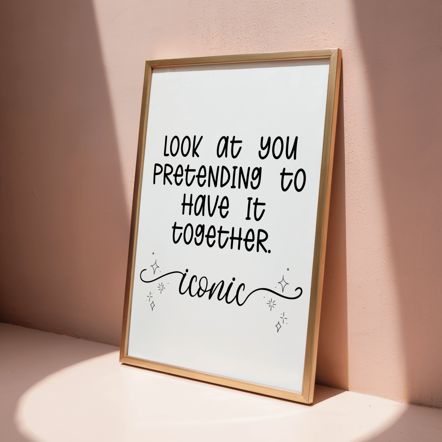 Look at You Pretending to Have It Together - ThePaperHighland